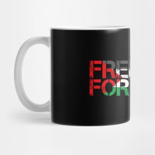 Freedom For Gaza - Palestinian Flag Symbol Of Bravery Mug